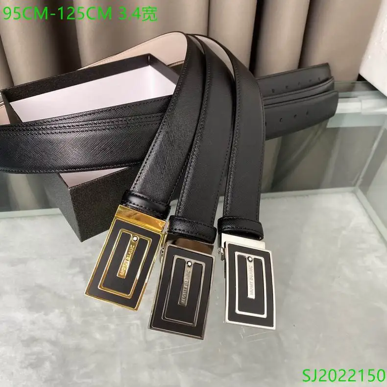 Montblanc Belt 34mmX95-125CM 7D33